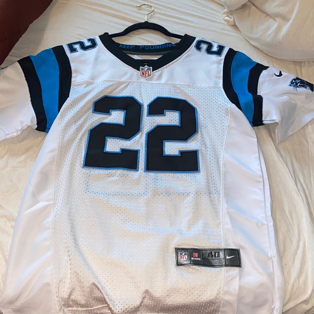 Nike Carolina Panthers Stitched Christian McCaffrey 22 Jersey